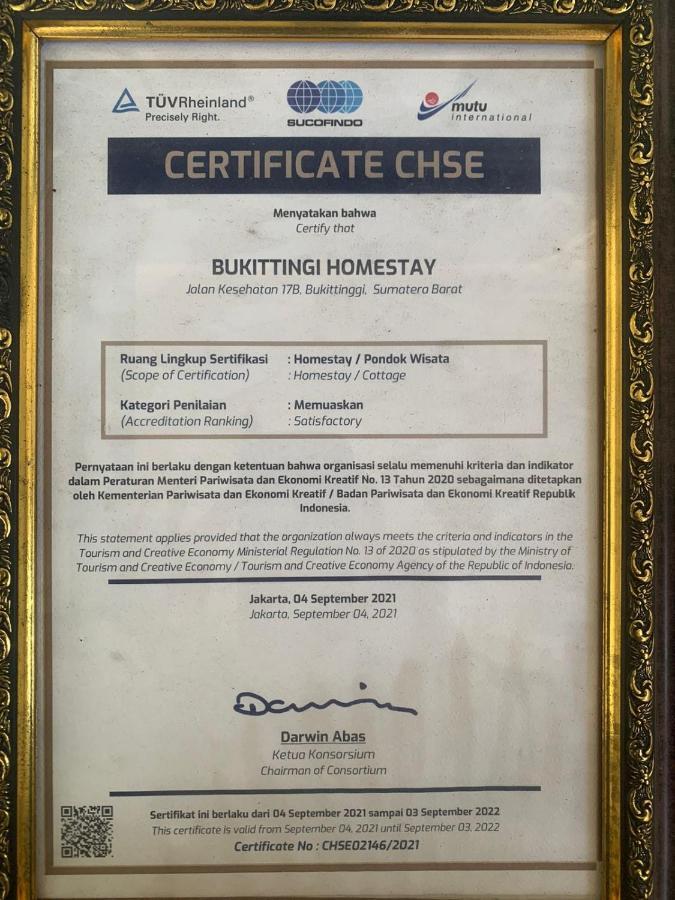 Bukittinggi Homestay Kültér fotó